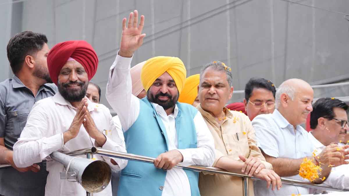 AAP Victory Roadshow Ludhiana Punjab