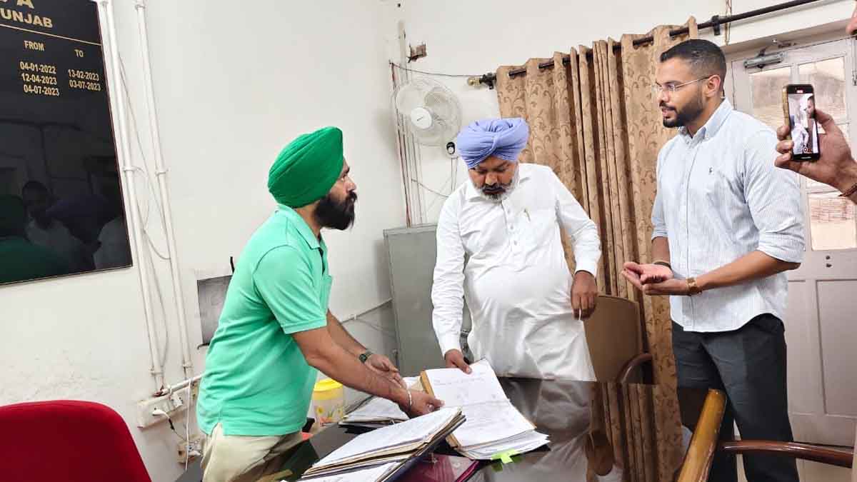 Finance Minister Harpal Singh Cheema Conducts Surprise Inspection at Excise and Taxation Department Headquarters in Patiala