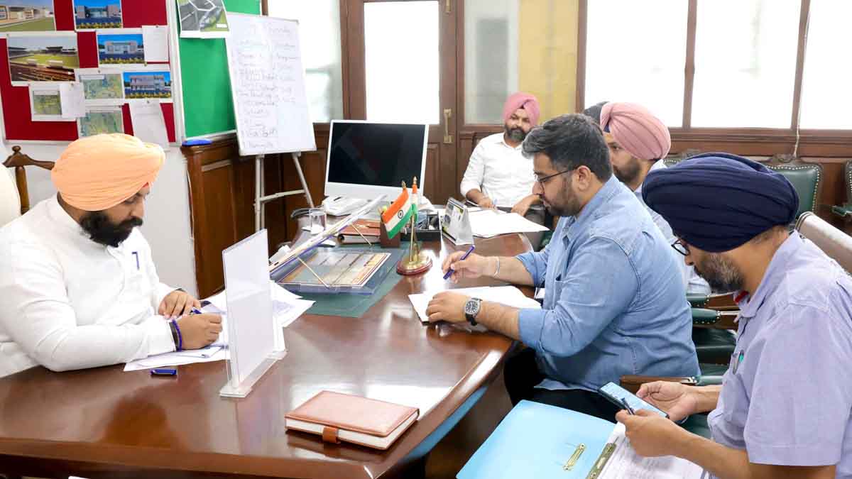 Harjot Singh Bains Minister Punjab