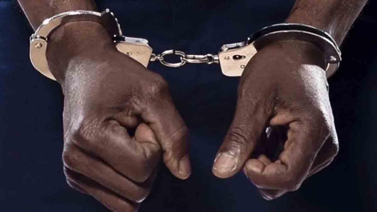 arrested