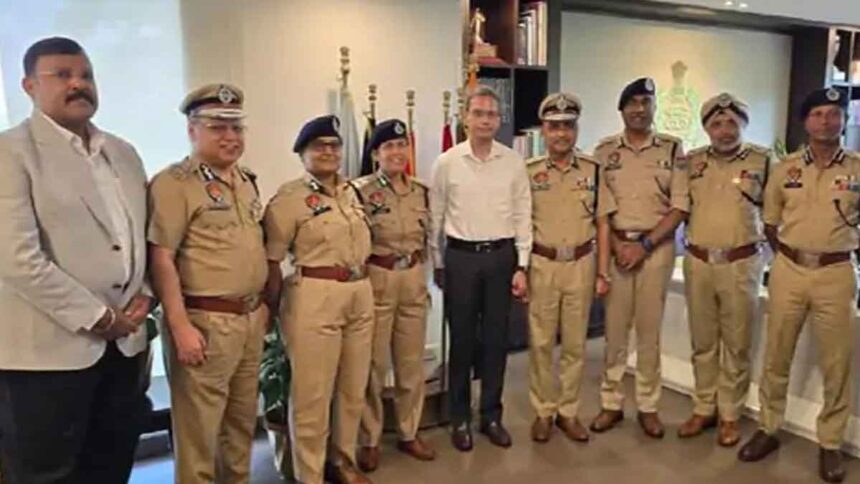 DGP Gaurav Yadav and IPS Officers Punjab