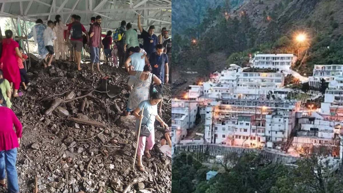 Landslide in Vaishno Devi