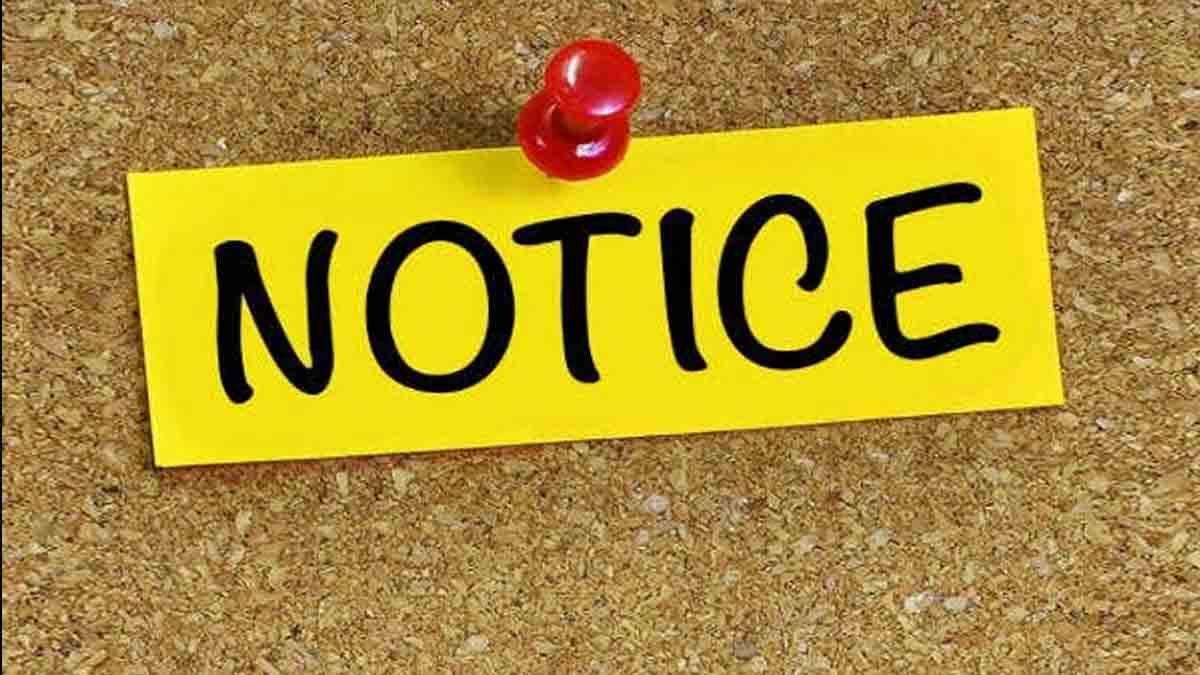 Notice
