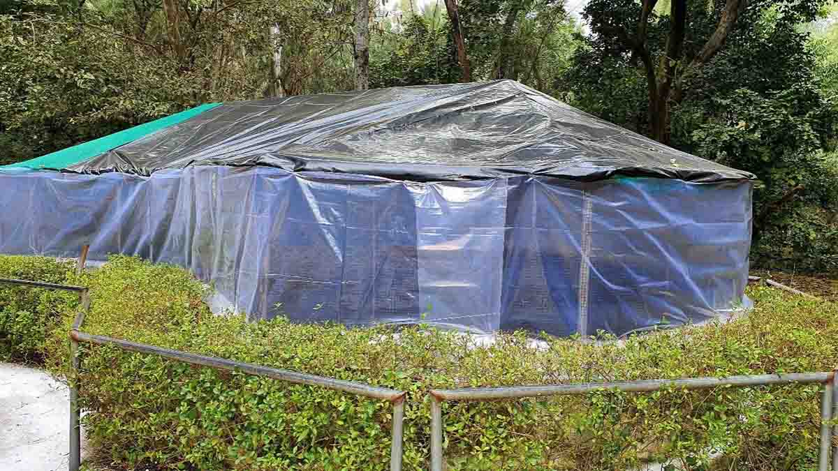 Forest and Wildlife Preservation Department puts in place special arrangements at Chhatbir Zoo for protecting animals from winter1